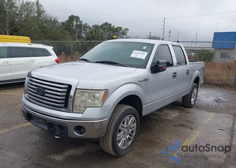 2011 Ford F-150 Xlt из США, поврежденный, VIN 1FTFW1ET4BFC12935